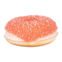 [65980P] Dekoration Donut Rot Ø 6x2 cm