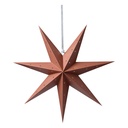Décoration de Noël Étoile Marron 45x15x45 cm