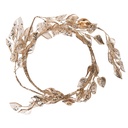 Decoration Couronne Couleur or Ø 15x2 cm