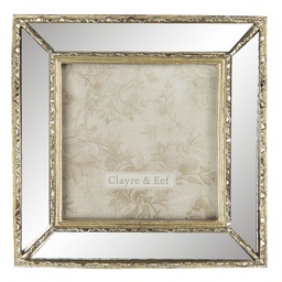 [2F0707] Cadre photo Or 15x2x15 cm / 10x10 cm