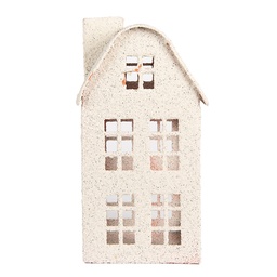 [6Y5935] Decorazione Casa Beige 14x14x26 cm