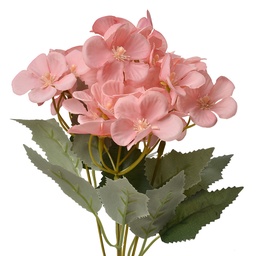 [6PL0364P] Branche de décoration avec fleurs Rose Vert 16x12x30 cm