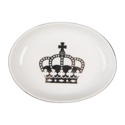 [6CE1999] Porte-savon Blanc 14x11x3 cm