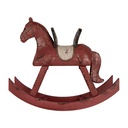 Decoration Rocking Horse Pink 39x12x33 cm