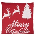 Cushion filled Red White 45x5x45 cm