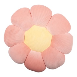 [KG033.016] Throw Pillow Pink Yellow Ø 40x6 cm