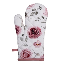 [RUR44] Oven Mitt Pink 18x30 cm