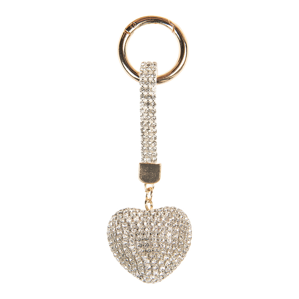 Key chain Silver colored 4x3x13 cm