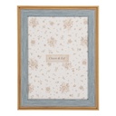 Picture Frame Blue Brown 17x2x22 cm / 13x18 cm