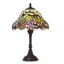 Lampada parete Tiffany Verde, Blu Ø 30x48 cm E27/max 1x60W