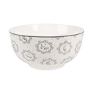 Scodella Bianco Grigio Ø 14x7 cm / 500 ml