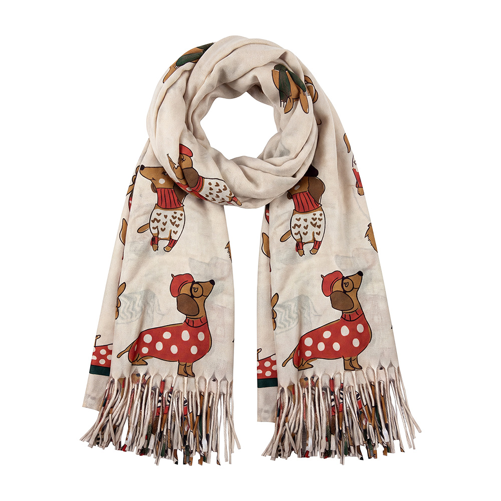 Foulard Donna Beige 70x180 cm