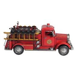 [6Y6224] Modello autopompa Rosso 35x12x15 cm