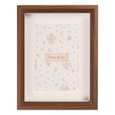 Cadre photo Marron 12x4x17 cm / 10x15 cm