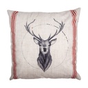 Federe Cuscini Beige Rosso 45x45 cm