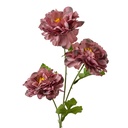Deko Ast mit Blumen Violett Grün 8x8x64 cm