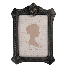 [2F1239] Picture Frame Black 18x3x25 cm / 13x18 cm