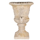 Wand Blumentopf Beige 54x27x76 cm