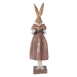[6PR5984] Decoratie konijn 13x12x47 cm