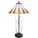 Table lamp Tiffany Ø 41x69 cm E27/max 2x60W