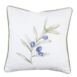 [OLF21] Throw Pillow Beige Green 40x40 cm
