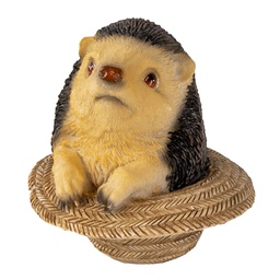 [6PR3343] Decoratie egel 8x8x9 cm