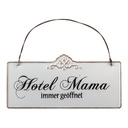 Text Board White 21x1x15 cm