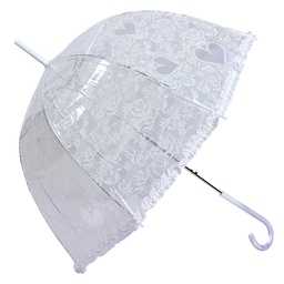 [JZUM0063] Regenschirm Erwachsene Weiß 60 cm