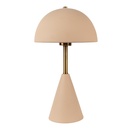 Gabriël Lampe de Table Champignon Ø 23x40 cm Beige Métal