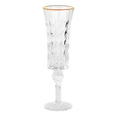 Champagne Glass Transparent Ø 6x20 cm / 100 ml