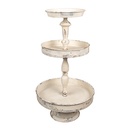 Cake Stand Beige Ø 42x75 cm