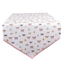 Table Runner Beige Pink 50x160 cm