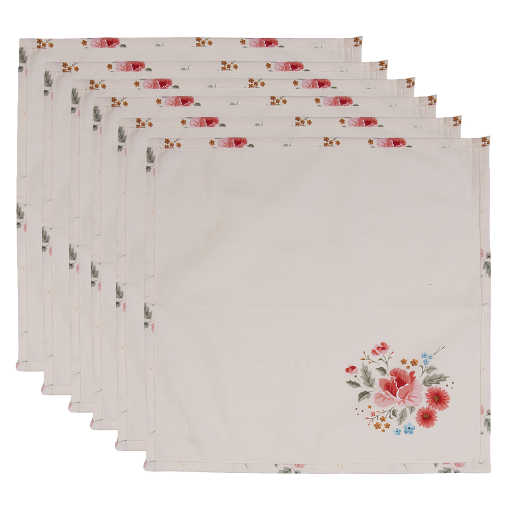 Servetten 6 stuks 40x40 cm SPL