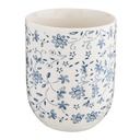 Crockery Mug Blue Ø 6x8 cm / 100 ml
