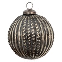 Boule de Noël Marron Ø 9x9 cm