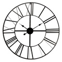 Horloge murale Noir Ø 80x4 cm / 1xAA