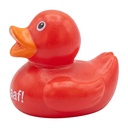 Dekorativer Badeente Rot 6x6x6 cm
