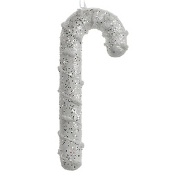[66178] Décoration pendentif Canne à sucre Blanc 7x2x17 cm