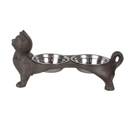 [6Y5641] Fressnapf Katze Braun 39x15x19 cm / 2x225 ml