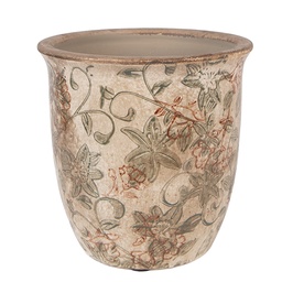 [6CE2415S] Decoratie bloempot Ø 13x13 cm
