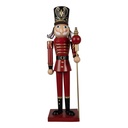 Decoration Statue Soldier Red 18x19x60 cm