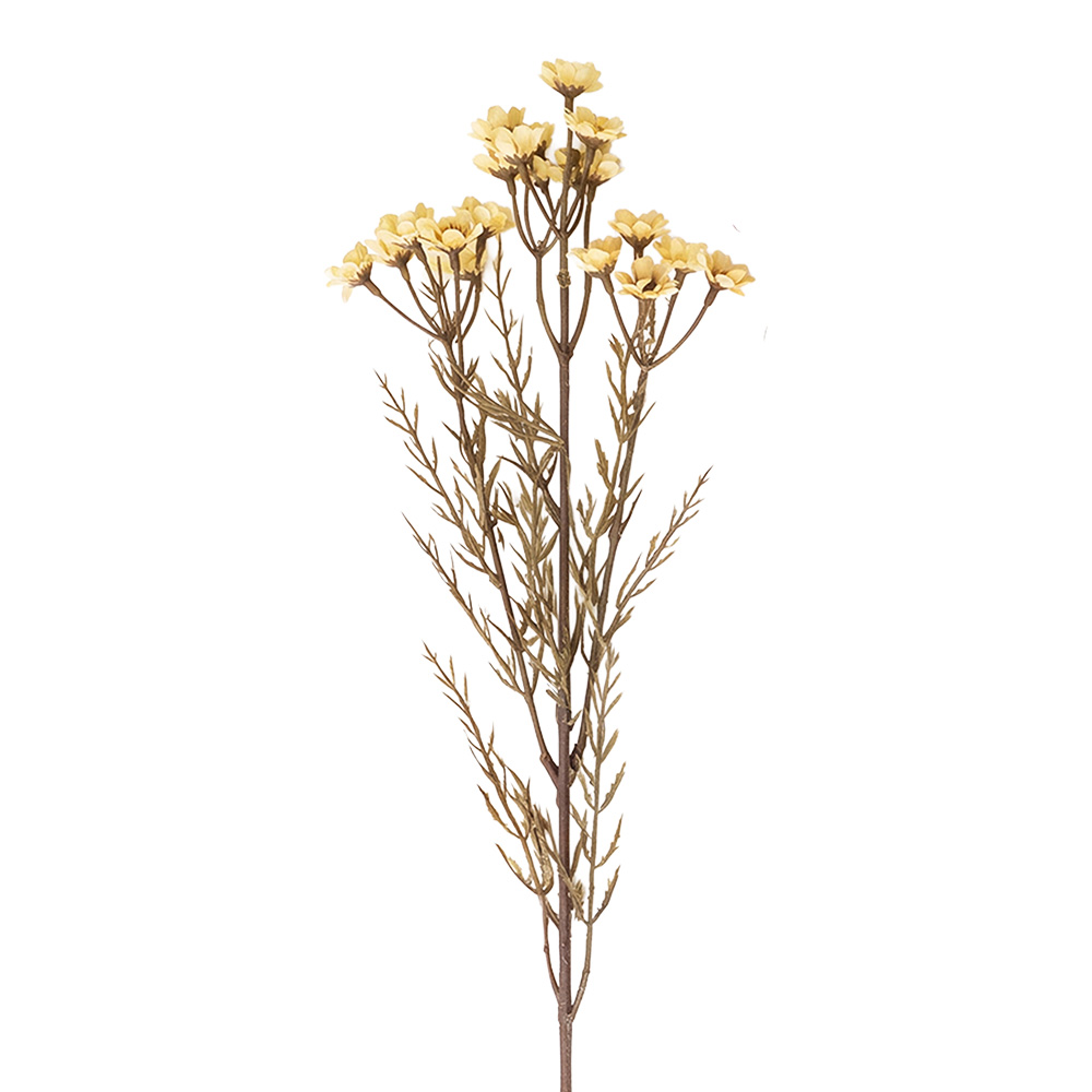 Rami Artificiali Decorativi con fiori Bianco 77 cm