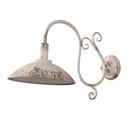 Applique a parete Beige Grigio 49x23x27 cm E14/max 1x25W