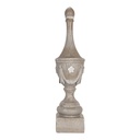 Decorazione Ornamento Grigio Ø 11x43 cm