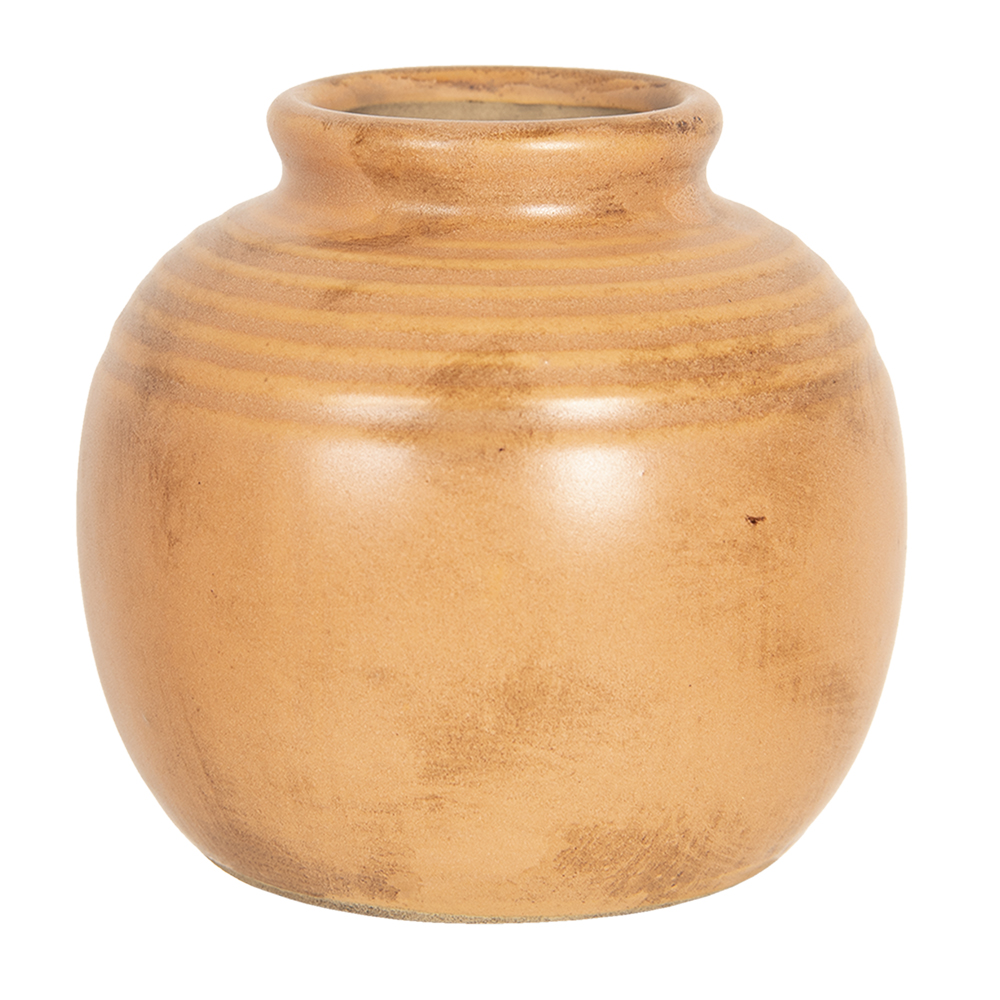 Vase Brown Ø 8x8 cm