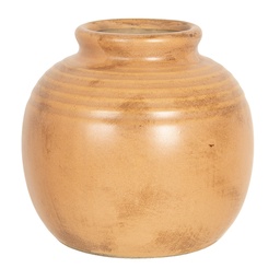 [6CE1210] Vaso Marrone Ø 8x8 cm