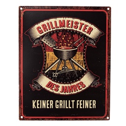 [6Y5149] Textschild Schwarz 20x1x25 cm