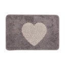 Bath mat Grey 58x38x1 cm