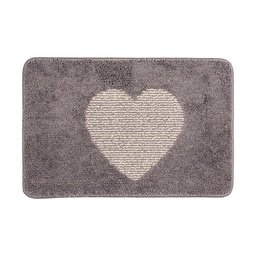 [BM0007G] Tappetino per bagno Grigio 58x38x1 cm