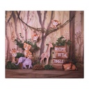 Tapis murale Jungle Marron 180x1x210 cm